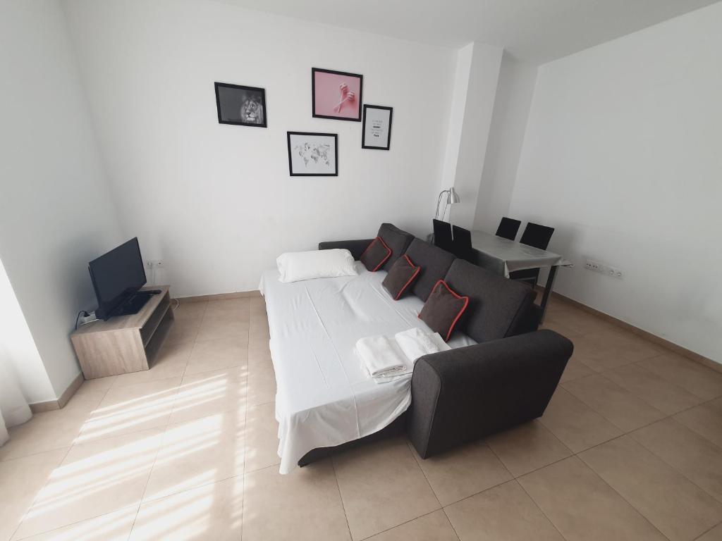 Luxury apartments puerto valencia salon